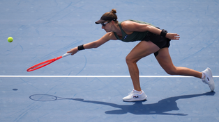Nadia Podoroska perdió ante la misma rival que la privó de la final de Roland Garros 2020