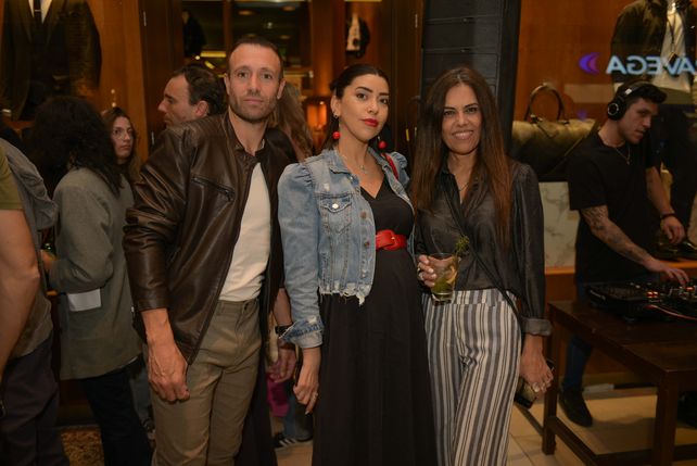 Gastón Pérez, Natalia Andrad, Fabiana Ledesma