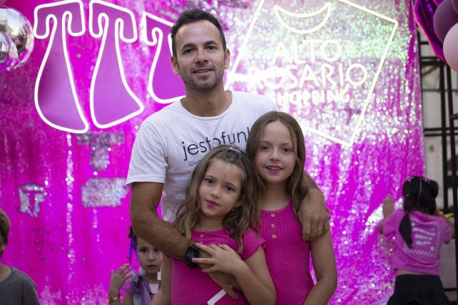 Carola, Mariano y Julia Balasio