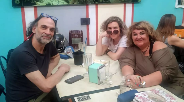 Adrián Giampani, Vanina Píccoli y Andrea Alberto, de la Red Radamés Teatro Inclusivo.