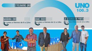 La nueva programación podés verla en vivo por streaming