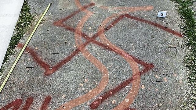 Las pintadas antisemitas generaron el inmediato repudio de la comunidad judía en Entre Ríos.