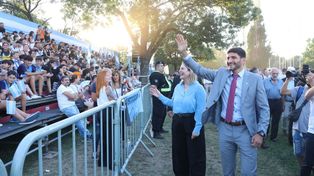 El gobernador de Santa Fe, Maximiliano Pullaro, estuvo presente en una nueva conmemoración del Combate de San Lorenzo