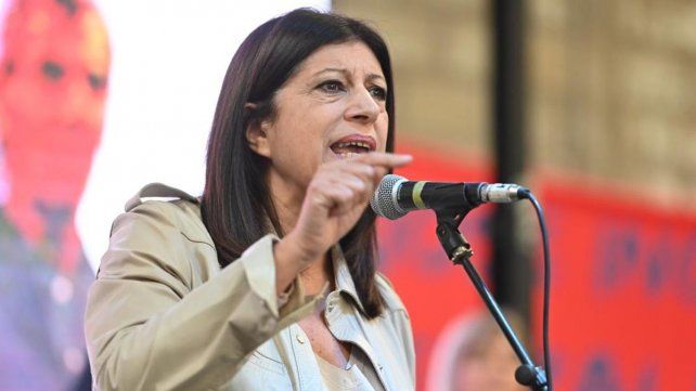 La precandidata a diputada provincial de la lista Adelante (Unidos para cambiar Santa Fe)