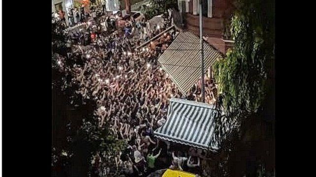 Lionel Messi: Locura total en una parrilla de Buenos Aires&nbsp;