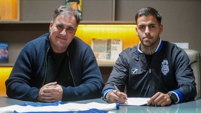 Tras el acuerdo con Unión, Gimnasia presentó a Agustín Colazo