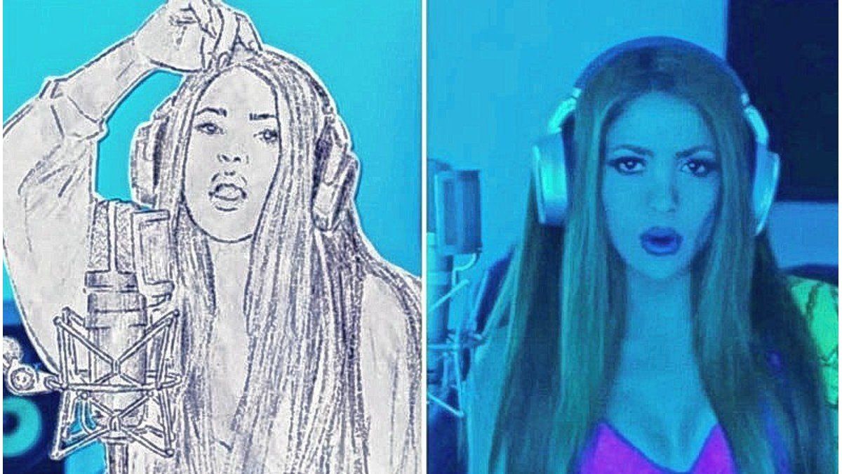 Entrerriana realizó la animación del video de Shakira y Bizarrap