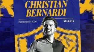 Christian Bernardi fue anunciado como nuevo refuerzo de Atlanta.