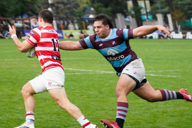 Rugby Urba Top 14: Atlético del Rosario cayó 38 a 23 con Alumni en el pasaje Gould