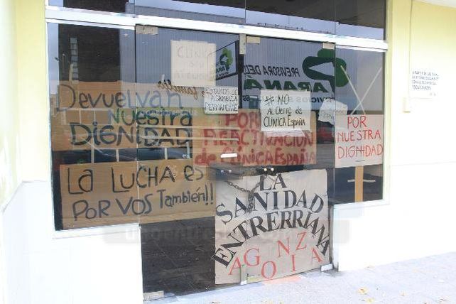 El 31 de mayo la clínica cerró sus puertas y 70 empleados se quedaron sin su fuente laboral