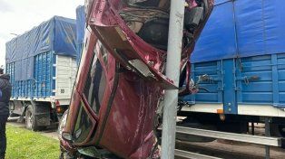 El auto voló: el dramático testimonio del camionero tras un impresionante choque en el norte de la ciudad