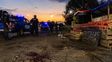 Una pelea de puesteros por la venta de frutillas terminó a los tiros en una ruta santafesina: tres heridos