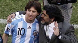 Messi: Me hubiese gustado que Diego me entregue la Copa