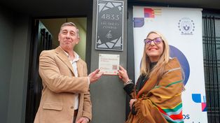 El Instituto Santafesino de Danzas Hugo Ifrán se sumó al Paseo de Postas Folklóricas de Santa Fe