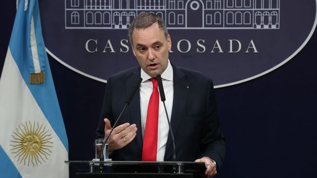 El vocero presidencial