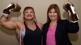 Patricia Bullrich y Alejandra Locomotora Oliveras
