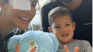 La mujer de Ezequiel Garay confirmó que la operación de su hijo salió muy bien