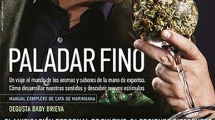Dady Brieva apareció en una revista que está a favor del consumo de la marihuana