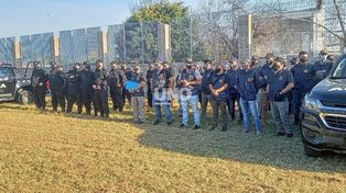 Videos: así iniciaba el operativo policial por la final del torneo de AFA entre Colón y Racing