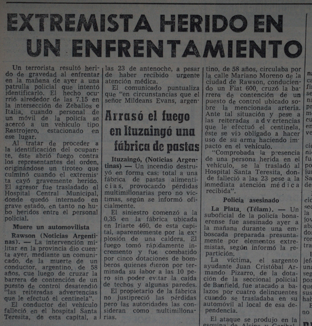 Los tiempos más oscuros contados en primera persona