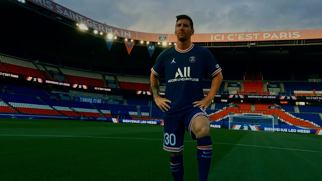 Leo Messi inició su aventura en PSG ilusionado y con ganas
