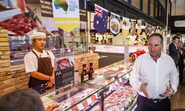 Sin vueltas. El ministro de Agricultura australiano