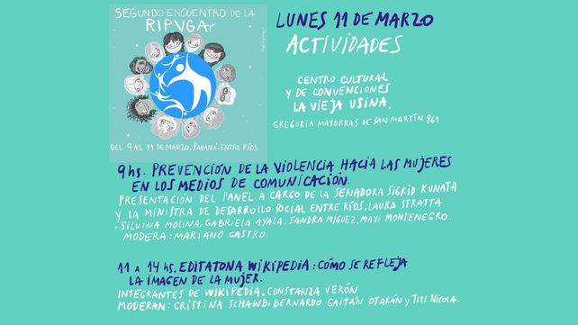 Comunicadores se reúnen en Paraná para debatir sobre el periodismo con visión de género