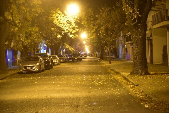 El ataque fue en calle italia