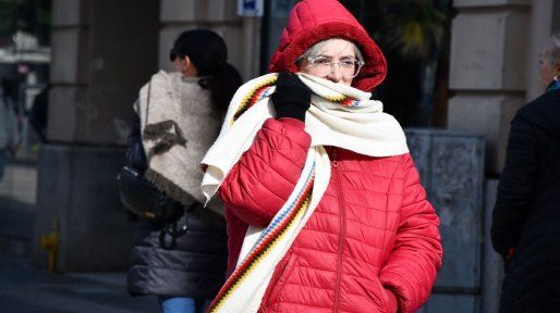 SMN: cinco departamentos de Entre Ríos, bajo alerta amarilla por frío extremo