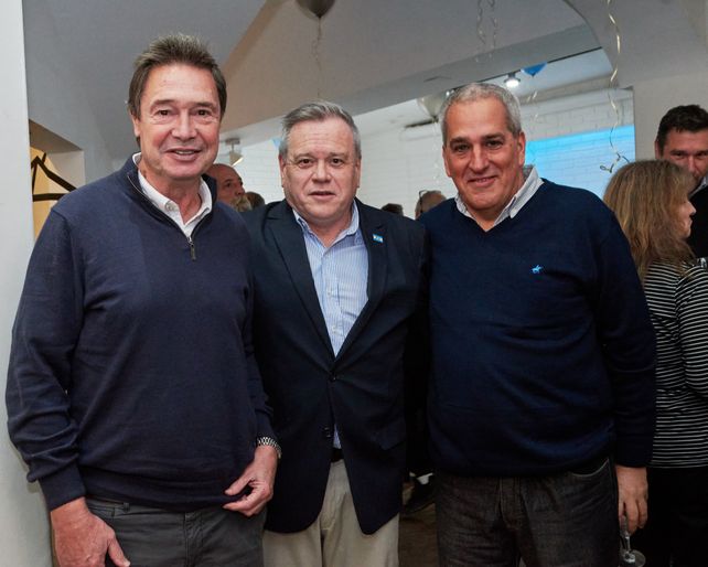 Sergio Ceroi, Ricardo Terán y Gerardo Cansino