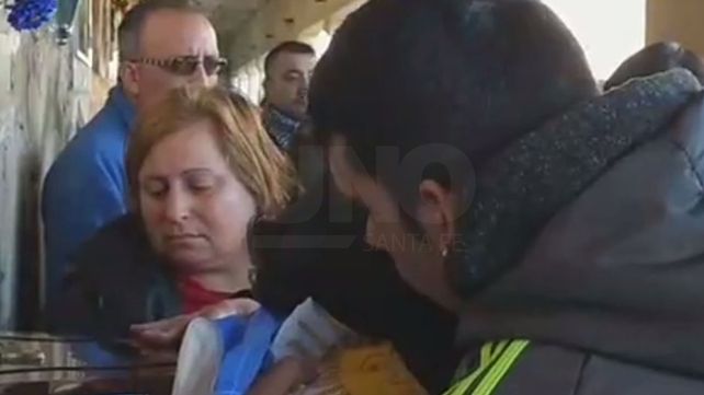 Las imágenes del último adiós al policía Pablo Cejas