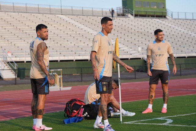 Angelito Di María será el capitán de la selección ante Perú.