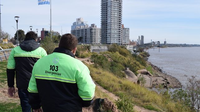 Los recorridos del lado de la barranca se hacen de manera pedestre y son periódicos. (Foto: Defensa Civil)