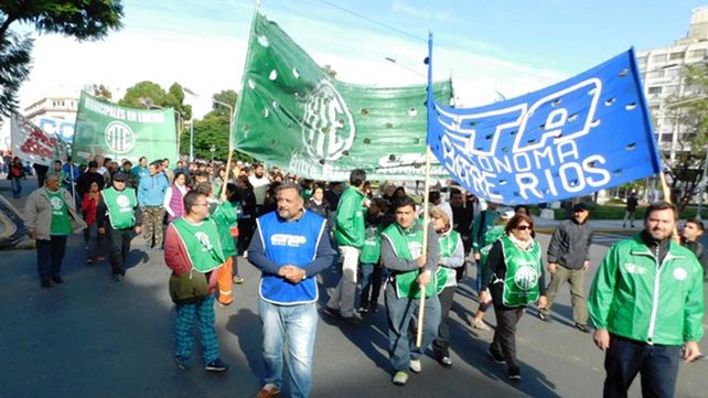 Marcha. El gremio de los estatales elevará demandas dirigidas al municipio y al Gobierno de Mauricio Macri.
