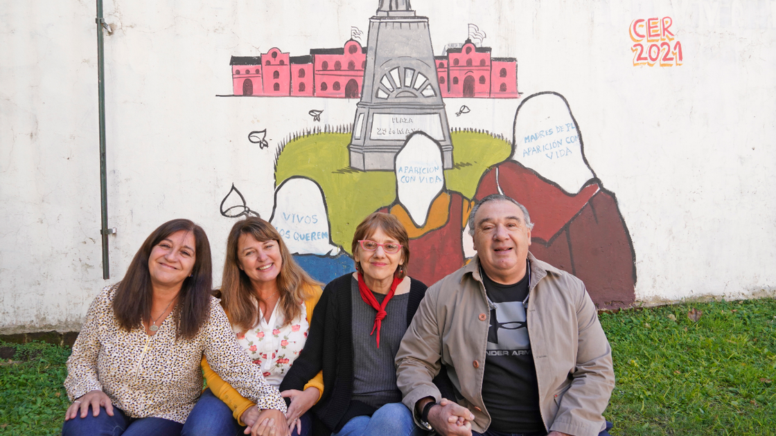 Sandra Bembo, Analía Cono, Elena Rigatuso y Alberto Neirot son docentes y dan su mirada sobre Malvinas.