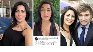 Juliana Santillán es viral por su mensaje navideño: Nochebuena de resurrección