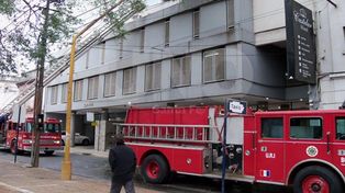 Se incendió un monoambiente en pleno centro santafesino