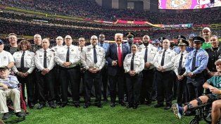 Trump se convirtió en el primer presidente en asistir a una final de Super Bowl