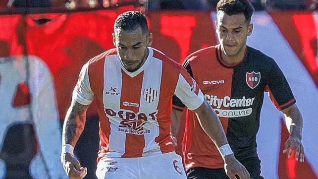Yeison Gordillo fue uno de los puntos más altos que tuvo Unión en el empate contra Newells.