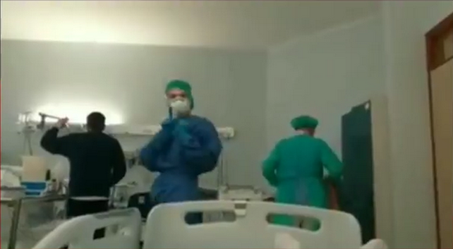 Coronavirus: en un hospital italiano sonó el Yo Soy Sabalero