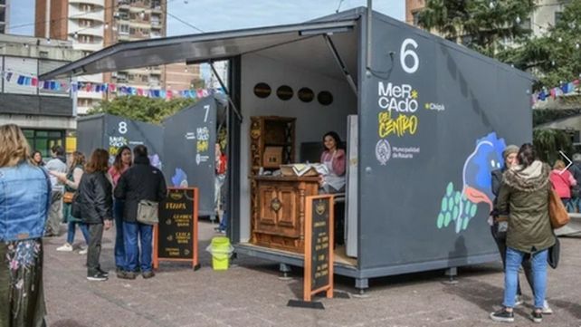 El Mercado del Centro se inauguró hace dos años en la plaza Montenegro.