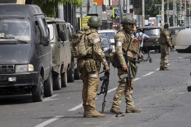 Los mercenarios de Wagner controlaban totalmente la ciudad de Rostov este sábado.