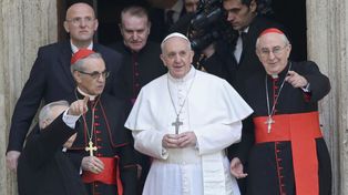 El Papa Francisco rezó esta mañana en la basílica Santa María Maggiore