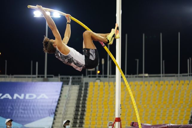Duplantis volvió a ganar en la Liga de Diamante de atletismo