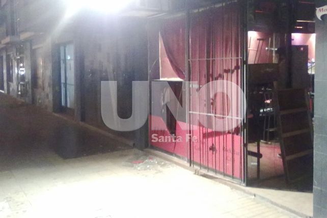 Rompieron la vidriera en un local de la Recoleta santafesina