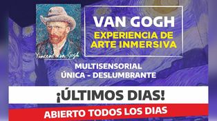Últimos días para visitar la experiencia inmersiva Van Gogh en La Redonda