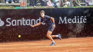 Carlos Zárate, correntino de 20 años, ganó su primer partido en Challenger.