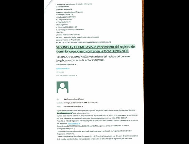 David Trigueros diseñaba las páginas webs personales y de campaña de los candidatos radicales