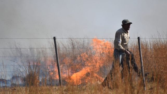 Corrientes en emergencia por la sequía y los incendios&nbsp;Foto: @AMBLUISM