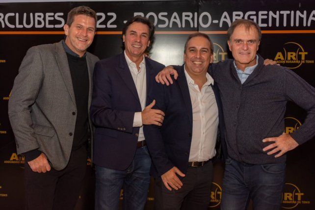 Petu Ferraro, Gustavo Mezzelani,  Germán Ronchini, Nano Barletta